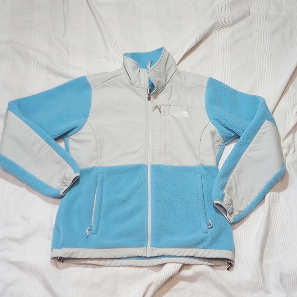 THE NORTH FACE HYBRID FLEECE JACKET POARTEC WOMENS M LINER INSERT COAT - Picture 1 of 7